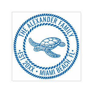 Zeeschildpad #7 Familienaam Datum Oprichtingsloca Zelfinktende Stempel