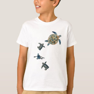 Zeeschildpad en Baby's T-shirt