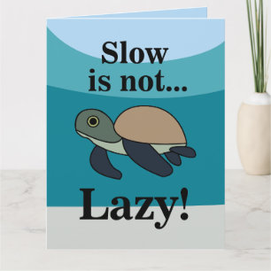 Zeeschildpad Grappig Kaart