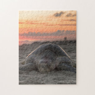 Zeeschildpad in het Zand Legpuzzel