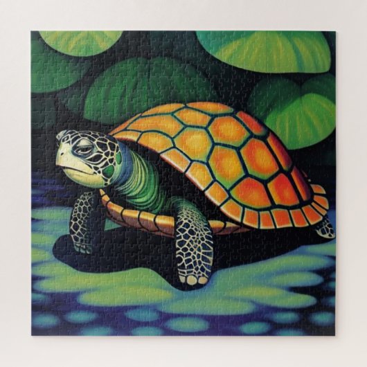 Zeeschildpad Legpuzzel (Verticaal)