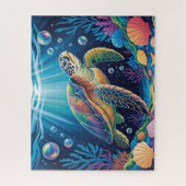 Zeeschildpad Legpuzzel (Verticaal)