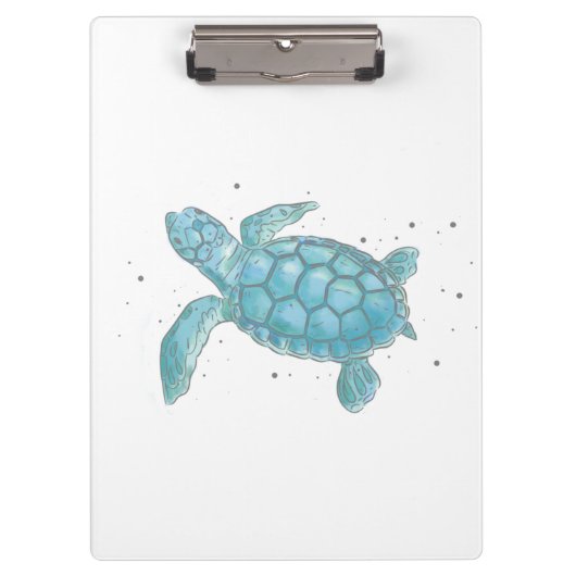 Zeeschildpad Notitieboek Klembord (Voorkant)