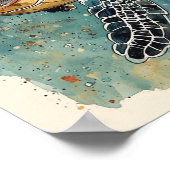 Zeeschildpad Poster (Hoek)
