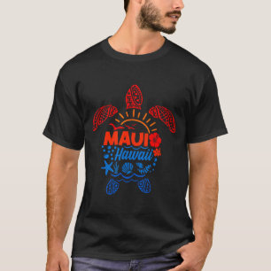 Zeeschildpad tropisch hawaii zomer strand vakantie t-shirt