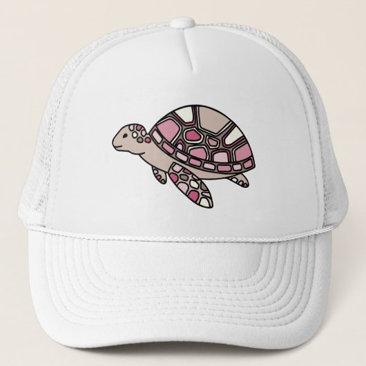 Zeeschildpad Trucker Pet (Voorkant)
