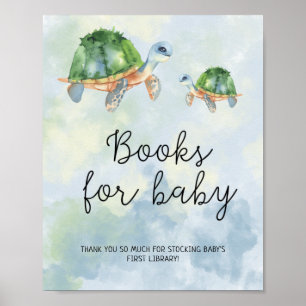 Zeeschildpadden - Boeken voor baby poster