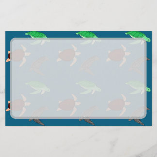 Zeeschildpadden Briefpapier