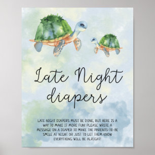Zeeschildpadden - Luier Uit De Nacht Poster