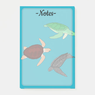 Zeeschildpadden Post-it® Notes