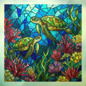 Zeeschildpadden Raamsticker (Vel 3)