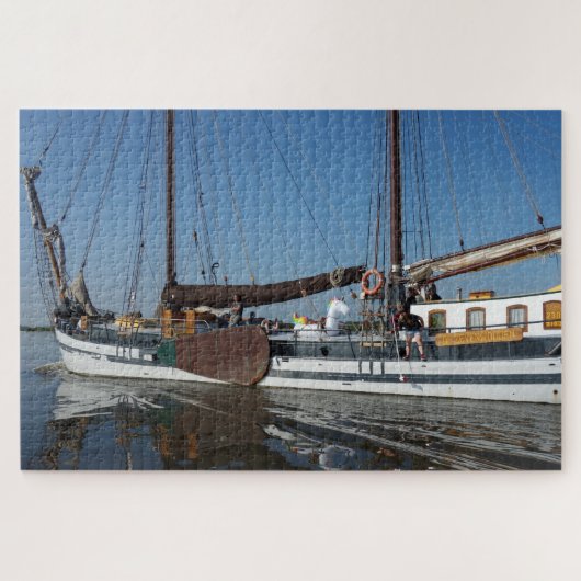 zeeschip puzzel (Horizontaal)