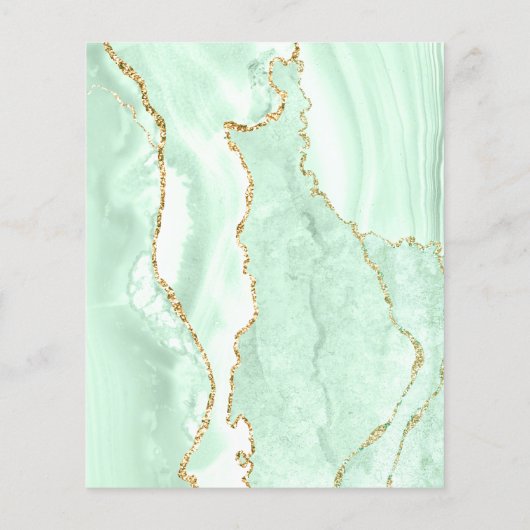 Zeeschuim groene agaat flyer (Achterkant)