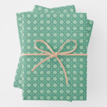 Zeeschuim Rattan Cadeaupapier Vellen