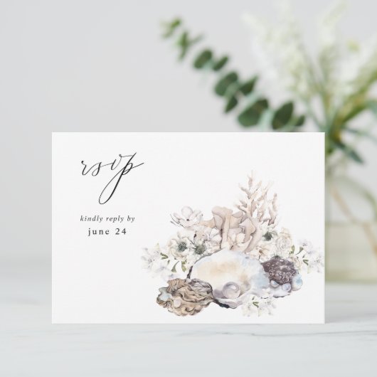 Zeeshellen en witte flora met gemiddelde RSVP 2 (Staand voorkant)