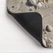 Zeeshells in de Wet Sand Muismat (Hoek)