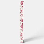 Zeeshells in Viva Magenta - Kleur van het jaar 202 Samsung Galaxy Hoesje (Linkerkant)