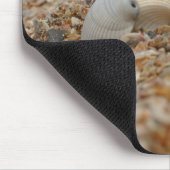 Zeeshells op het strand mousepad-kwaliteitskorting muismat (Hoek)