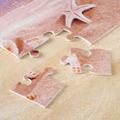 Zeeshells op het Zee Beach Legpuzzel (Zijkant)