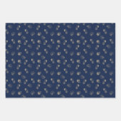 Zeeshells Seahorse Starfish Elegant under the Zee Inpakpapier Vel (Voorkant 3)