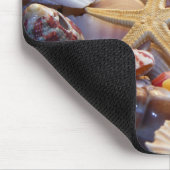 Zeeshells Starfish & Beach Glass Mousepad Muismat (Hoek)