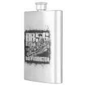 Zeeslag Washington Hip Flask Flacon (Links)