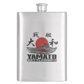 Zeeslag Yamato Classic Flask Classic Flask Flacon (Voorkant)