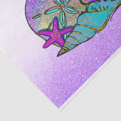 Zeeslagers Glitter Sparkle Birthday Party Tissuepapier (Detail)