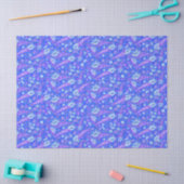Zeeslagers Zeeslagers Nautical Pattern Blue Tissuepapier (Craft)