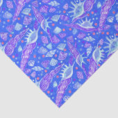 Zeeslagers Zeeslagers Nautical Pattern Blue Tissuepapier (Detail)