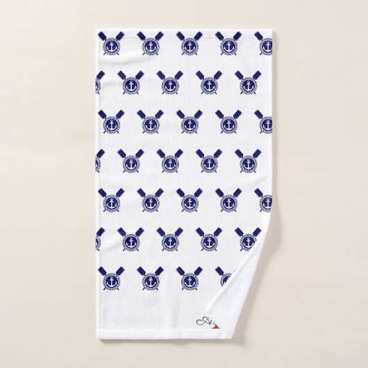 Zeeslagroodblauw Bad Handdoek (Handdoek)