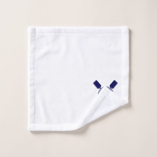 Zeeslagroodblauw Bad Handdoek (Wasdoekje)