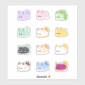 Zeeslakken Sticker (Vel)