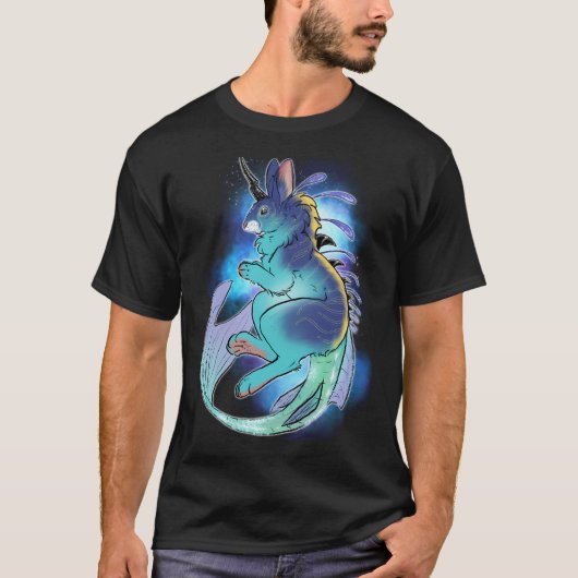 zeeslang konijn t-shirt (Voorkant)