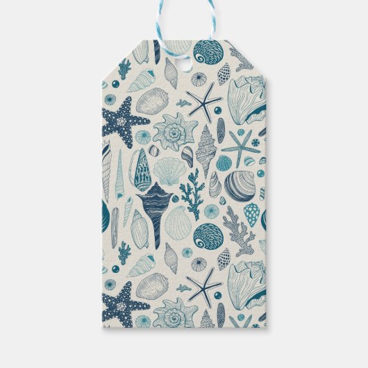 Zeesleppels, wit cadeaulabel (Voorkant)