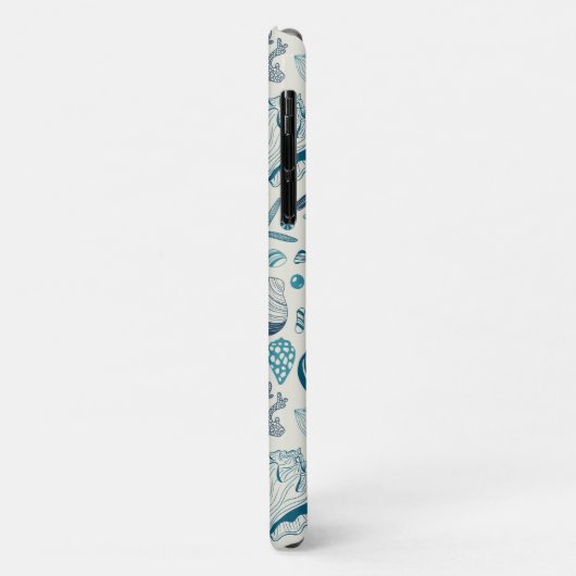 Zeesleppels, wit Case-Mate iPhone case (Achterkant/links)