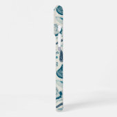 Zeesleppels, wit iPhone hoesje (Linkerkant)