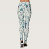 Zeesleppels, wit leggings (Achterkant)