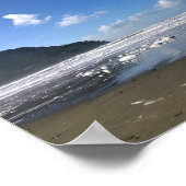 Zeesoever in de winter poster (Hoek)