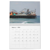 Zeesoorten Hoogte Beach & Boardwalk Calendar Kalender (Feb 2026)