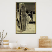 Zeesoorten surfen in hawaii Surf Sportpan Poster (Keuken)