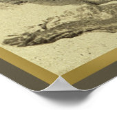 Zeesoorten surfen in hawaii Surf Sportpan Poster (Hoek)