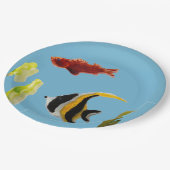 Zeesoside Aquatic Fish Papieren Bordje (Gekanteld)