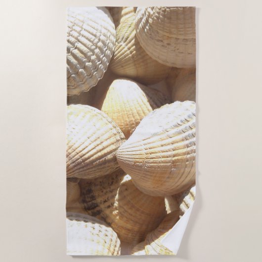 Zeespotpels Beach fotografie Strandlaken (Voorkant)