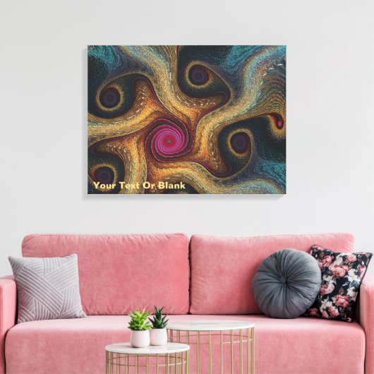 Zeester Canvas Afdruk (Insitu (Woonkamer))