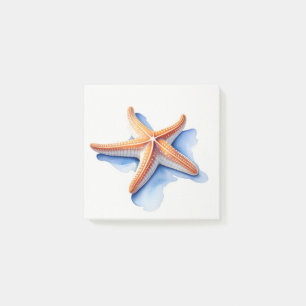 Zeester en blauw silhouet post-it® notes