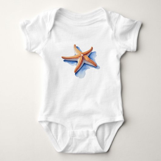 Zeester en Blauwe Silhouet Romper (Voorkant)