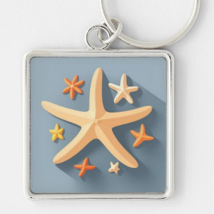 Zeester en de Kleine Ones Sleutelhanger