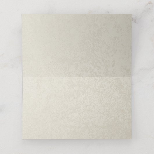 Zeester en lint Aqua Beach bruiloft (Binnenkant ongevouwen)