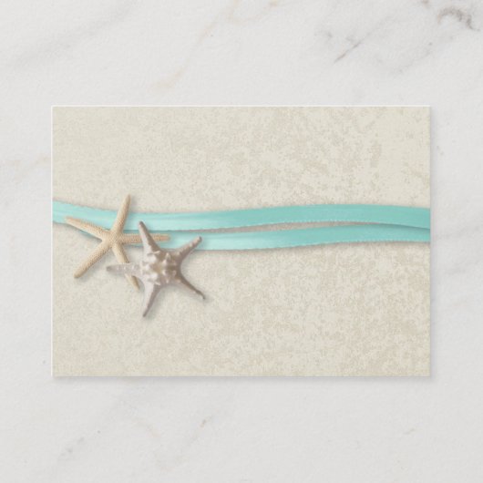 Zeester en lint wensen goed informatiekaartje (Achterkant)